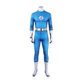 Cosplay Fantastic Four Jumpsuits Reed Invisible Woman Susan Adult Kids Bodysuit