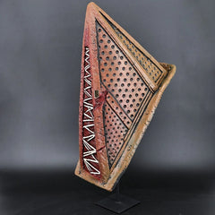 Cosplay Red Pyramid Head Thing Helmets Halloween Devil Monster Masks Props