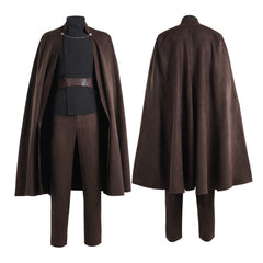 Cosplay SW Wars Count Dooku Darth Costume Cape Halloween Fancy Dress Suits