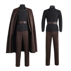 Cosplay SW Wars Count Dooku Darth Costume Cape Halloween Fancy Dress Suits