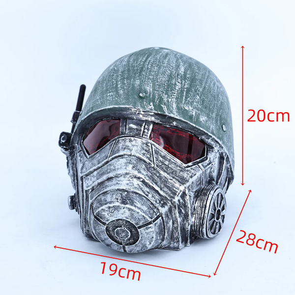 Fallout 4 NCR Veteran Ranger Cosplay Latex Helmet Halloween Props