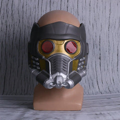 Star Lord LED Helmet Cosplay Superhero Star Lord Quill LED Mask Props Latex