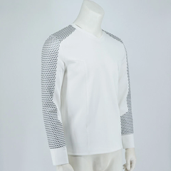 Star Trek SNW Strange New World Gamble Medical White Starfleet Uniforms Cosplay Vezda Top Shirts Costumes