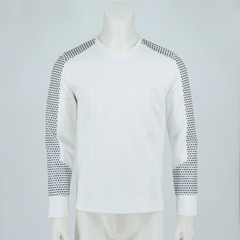 Star Trek SNW Strange New World Gamble Medical White Starfleet Uniforms Cosplay Vezda Top Shirts Costumes