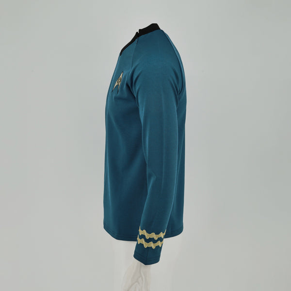 The Original Series TOS Kirk Spock Uniform Shirt Cosplay Costume