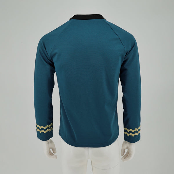 The Original Series TOS Kirk Spock Uniform Shirt Cosplay Costume