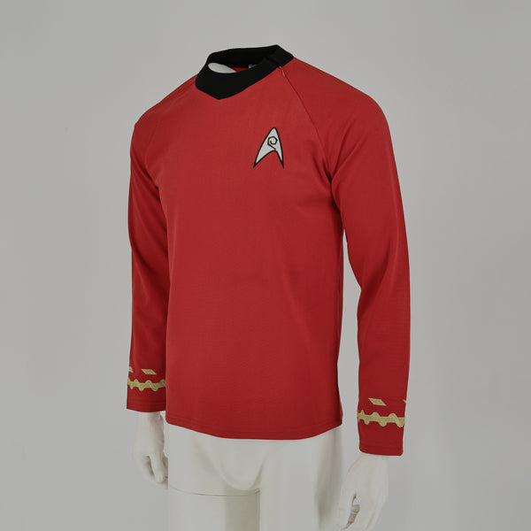 The Original Series TOS Kirk Spock Uniform Shirt Cosplay Costume