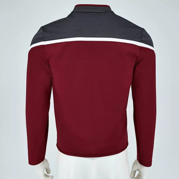 Strange New Worlds Lower Decks Dress Uniforms Starfleet Top Shirts Badge Costume