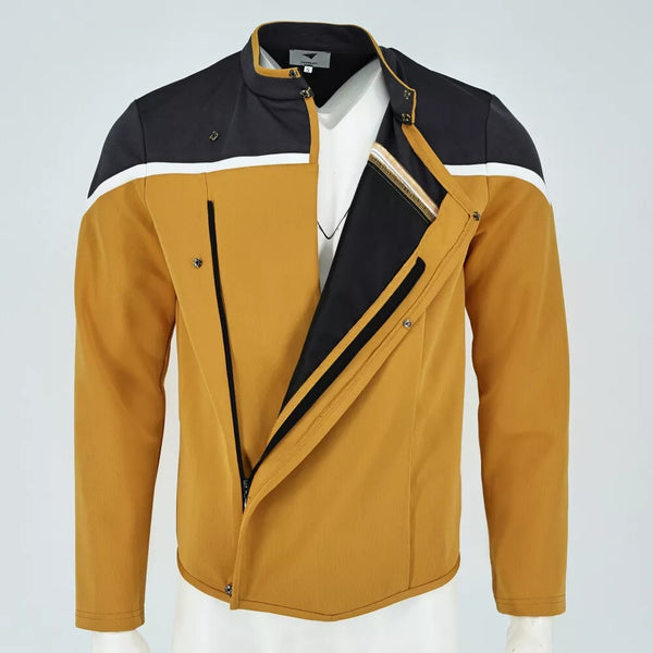 Strange New Worlds Lower Decks Dress Uniforms Starfleet Top Shirts Badge Costume