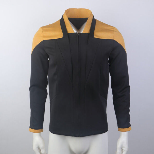 Star Trek Picard 3 Red Geordi Gold Blue Dress Uniform Starfleet Jacket Shirts Costume