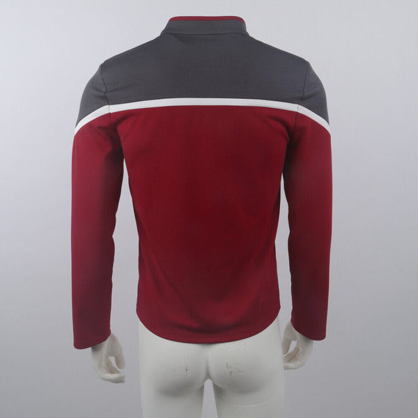 Strange New Worlds Lower Decks Dress Uniforms Starfleet Top Shirts Badge Costume