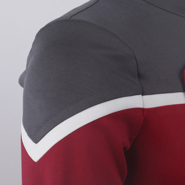 Strange New Worlds Lower Decks Dress Uniforms Starfleet Top Shirts Badge Costume