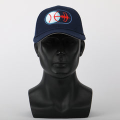 Cosermart Star Trek Deep Space Nine Hat Niners Logo Embroidery Baseball Cap Sun Hat Star Trek Costumes Cosplay Props