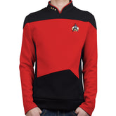 Star Trek TNG The Next Generation Uniform Shirt Halloween Cosplay Costume