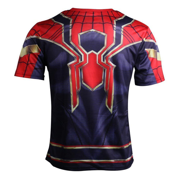 2018 Avengers Infinity War Spider-Man T-Shirts Cosplay Costume