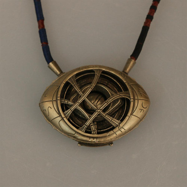 Doctor Strange Pendant Eye Of Agamotto Necklace Cosplay Prop