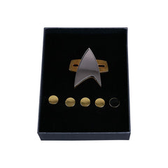 Cosermart Star Trek Voyager Communicator adge PinPip 6pcs Set Cosplay Prop