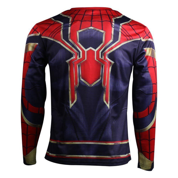 2018 Avengers Infinity War Spider-Man T-Shirts Cosplay Costume