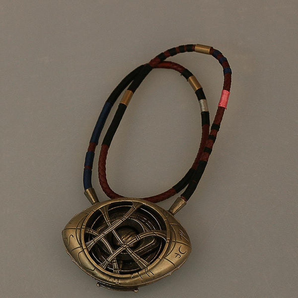 Doctor Strange Pendant Eye Of Agamotto Necklace Cosplay Prop