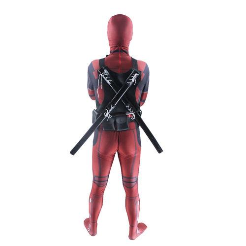 Adult  Deadpool Cosplay Jumpsuit Spandex Zentai Suit