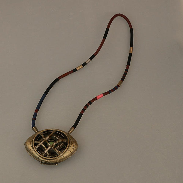 Doctor Strange Pendant Eye Of Agamotto Necklace Cosplay Prop