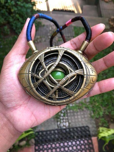 Doctor Strange Pendant Eye Of Agamotto Necklace Cosplay Prop