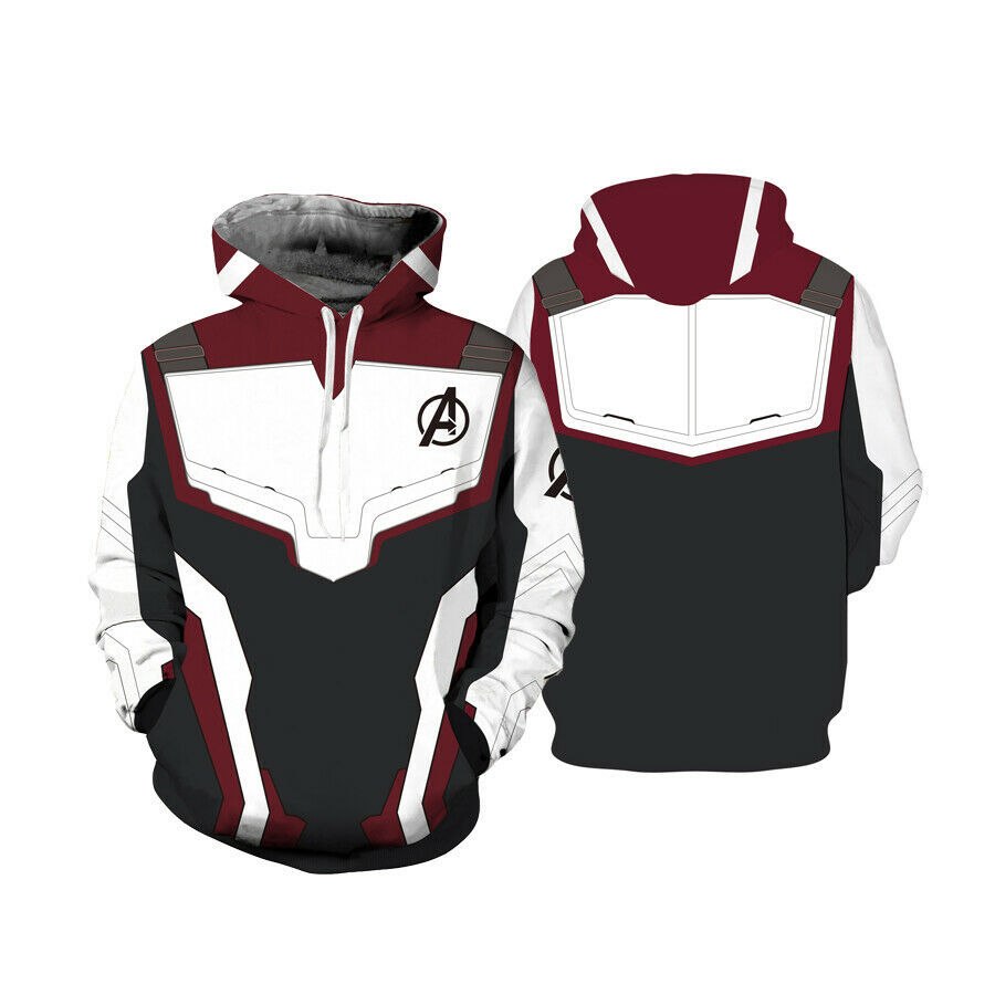 2019 New Hoodie Unisex Avengers Endgame Quantum Realm Sweatshirt