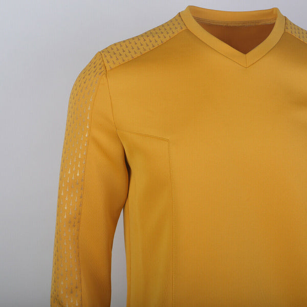 Star Trek Strange New Worlds Captain Pike Gold Uniforms Startfleet Blue Red  Yellow Top Shirts