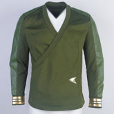 Star Trek Strange New Worlds Captain Pike Green Uniforms Starfleet Top Shirts Costumes