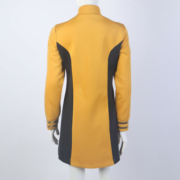 Star Trek Strange New Worlds Cosplay Number One Gold Blue Red Dress Starfleet Uniforms