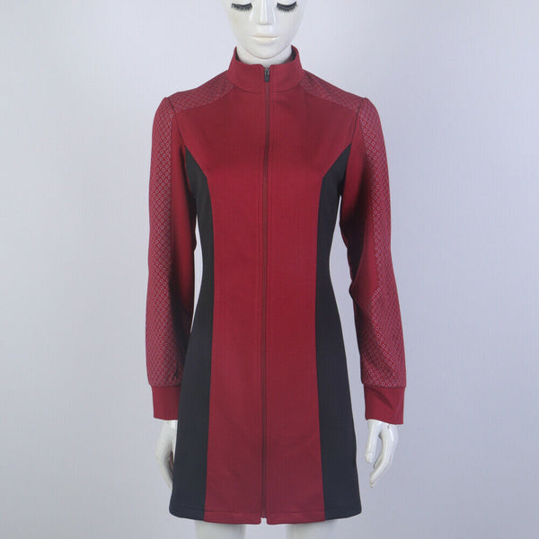Star Trek Strange New Worlds Cosplay Number One Gold Blue Red Dress Starfleet Uniforms
