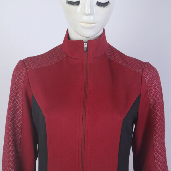 Star Trek Strange New Worlds Cosplay Number One Gold Blue Red Dress Starfleet Uniforms