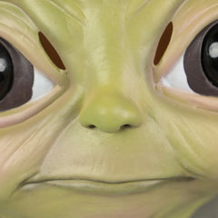 SW The Mandalorian Baby Yoda Cosplay Helmet Glove Halloween Props