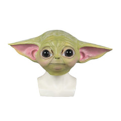 SW The Mandalorian Baby Yoda Cosplay Helmet Glove Halloween Props
