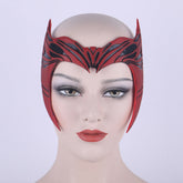 Scarlet Witch Cosplay Crown Headpiece Women Helmet Mask Props PVC