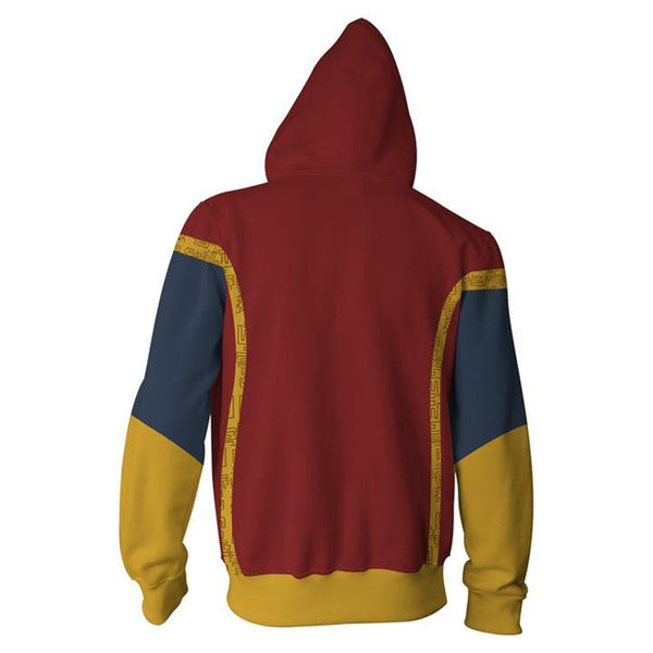 Doctor Strange Costume Sweatshirts Cosplay men women Sweater clothing 3D Printed Hoodie zipper vest Jacket Coat 5XL