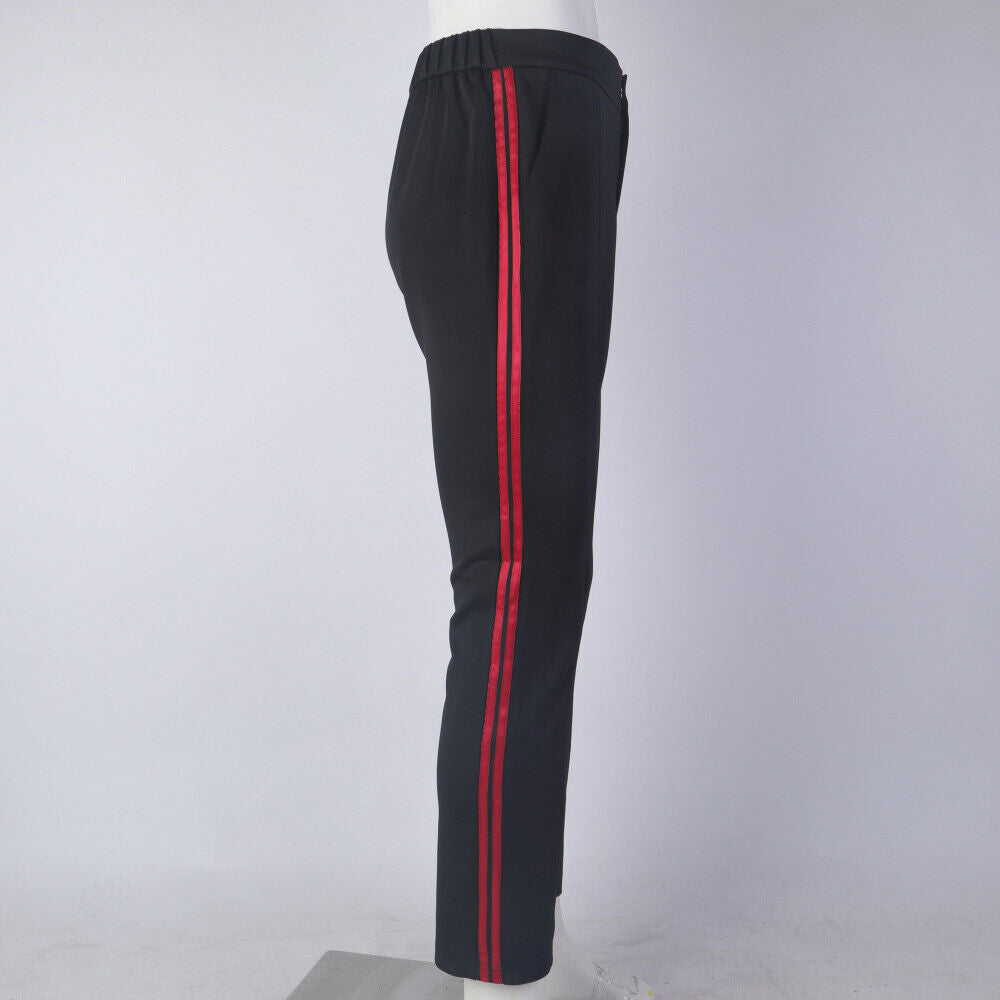 Red stripe trousers on sale mens