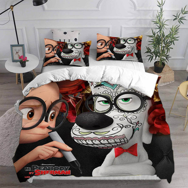 Mr. Peabody & Sherman Bedding Sets Duvet Cover Comforter Set