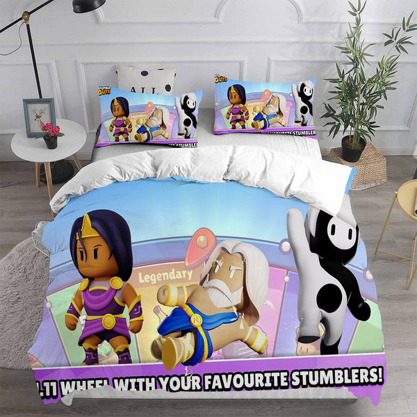 Stumble Guys Bedding Sets Duvet Cover Comforter Set