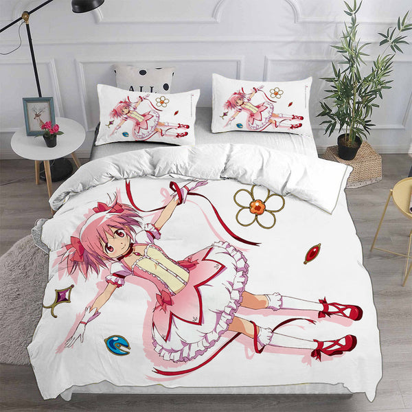 Puella Magi Madoka Magica Bedding Sets Duvet Cover Comforter Set