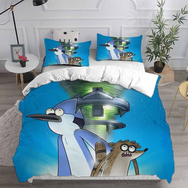 Regular Show Helltaker Bedding Sets Duvet Cover Comforter Set