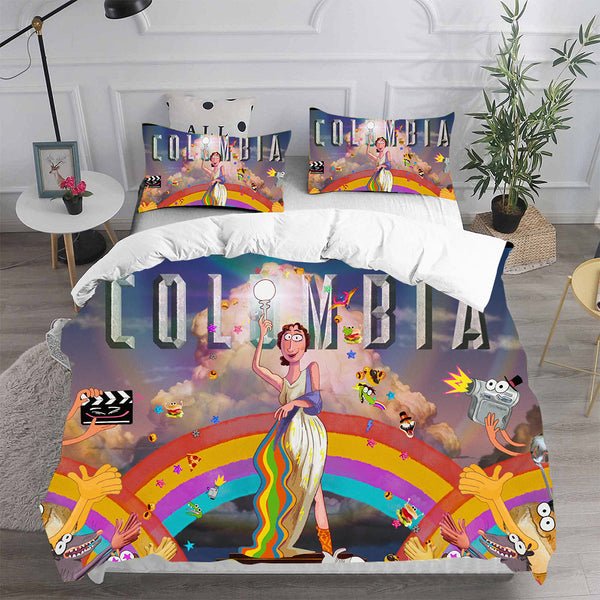 The Mitchells Vs The Machines Cosplay Bedding Sets Duvet Cover Halloween Comforter Sets