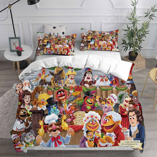 The Muppet Christmas Carol Bedding Sets Duvet Cover Comforter Set