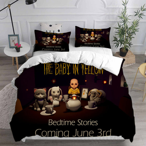 The Baby In Yellow Bedding Sets Duvet Cover Comforter Set