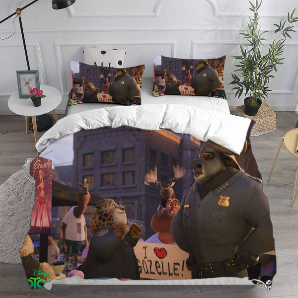 Zootopia Bedding Set Duvet Cover Comforter Sets