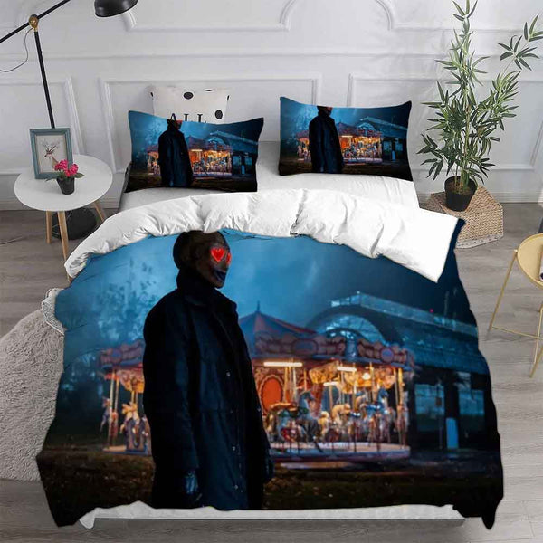 Heart Eyes Bedding Set Duvet Cover Comforter Sets