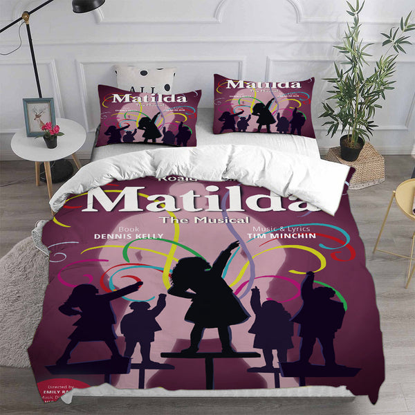 Matilda the Musical Bedding Sets Duvet Cover Comforter Set