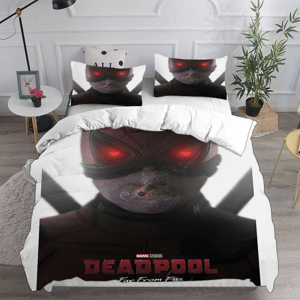 Deadpool & Wolverine Bedding Sets Duvet Cover Comforter Set
