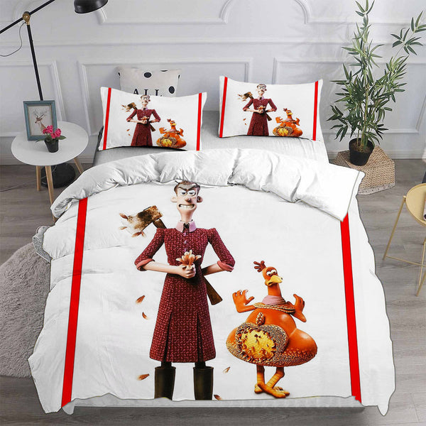 Chicken Run Cosplay Bedding Sets Duvet Cover Halloween Comforter Sets