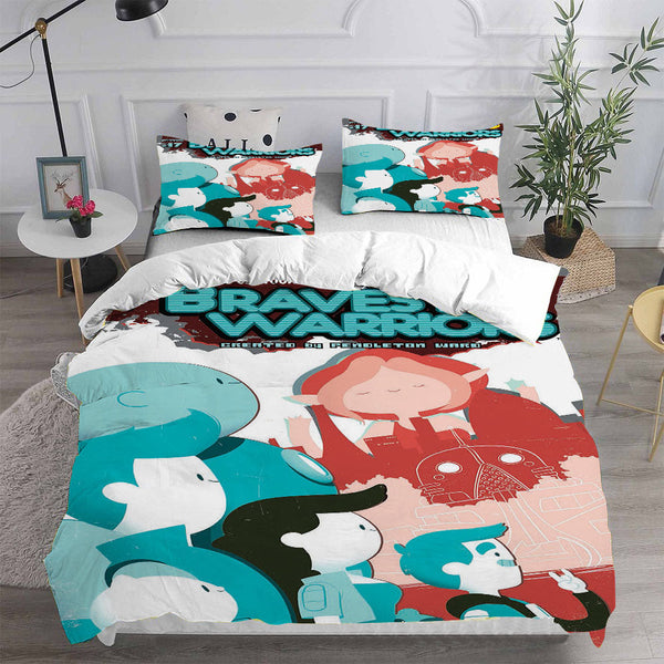 Bravest Warriors Bedding Sets Duvet Cover Comforter Set